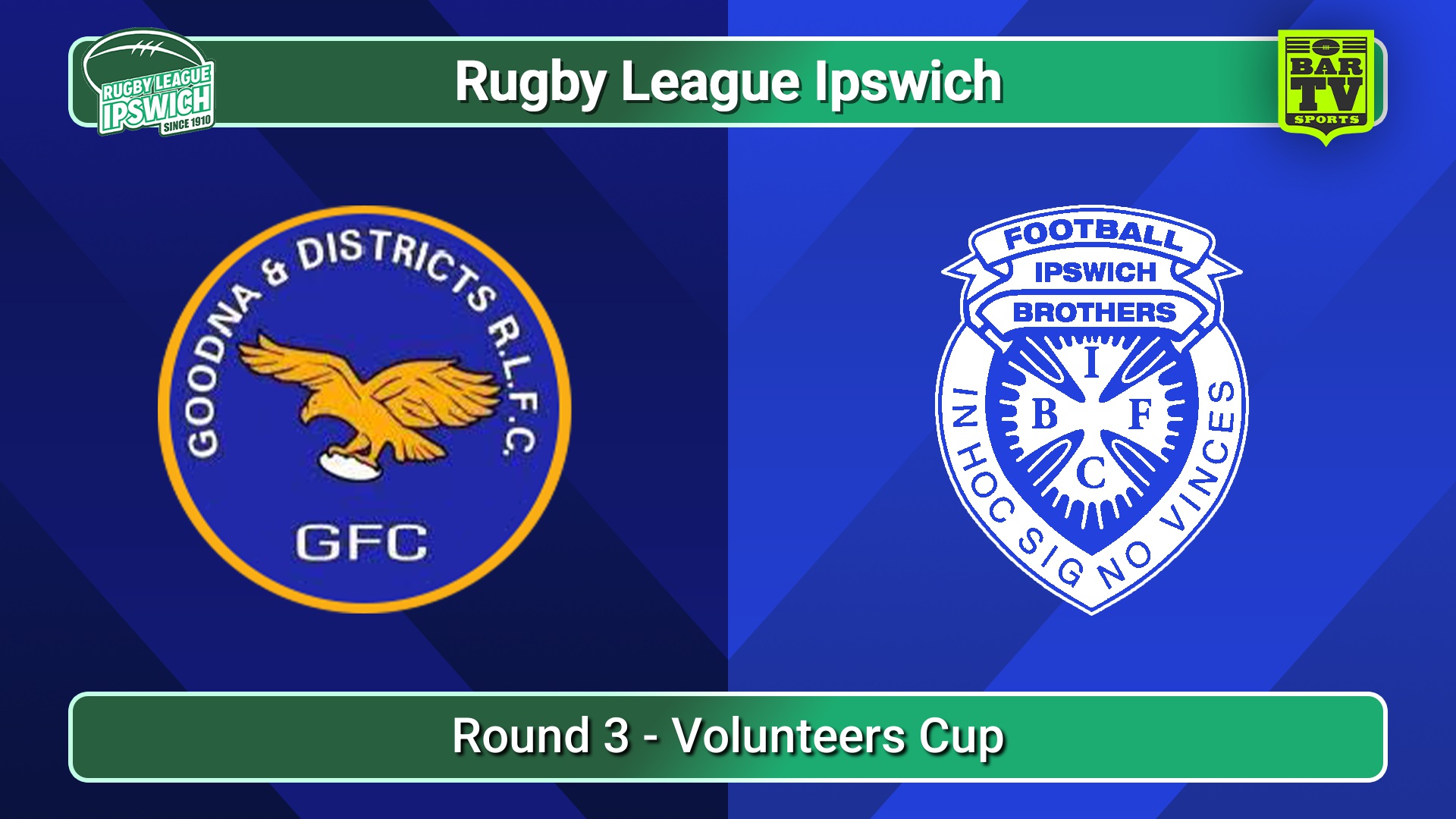 250517-video-Rugby League Ipswich Round 3 - Volunteers Cup - Goodna v Brothers Ipswich Slate Image