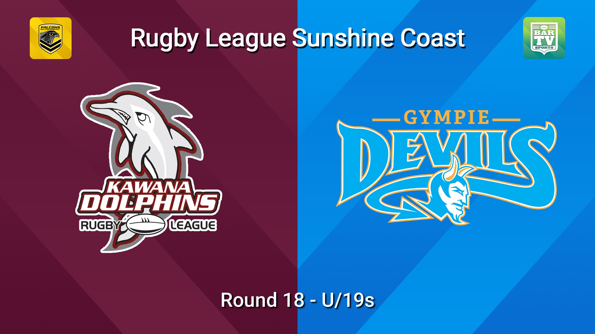 260815-video-Sunshine Coast RL Round 18 - U/19s - Kawana Dolphins v Gympie Devils Slate Image