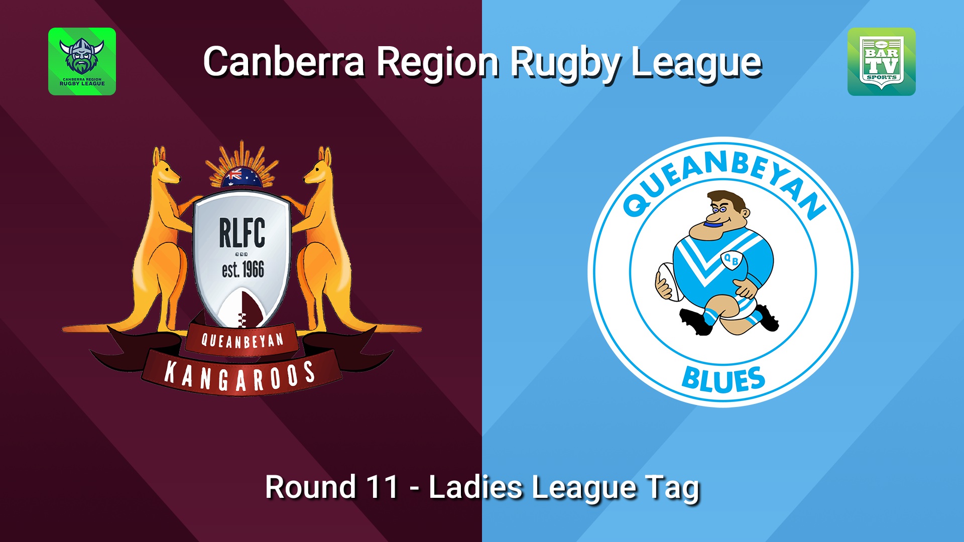 260829-video-Canberra Round 11 - Ladies League Tag - Queanbeyan Kangaroos v Queanbeyan Blues Slate Image