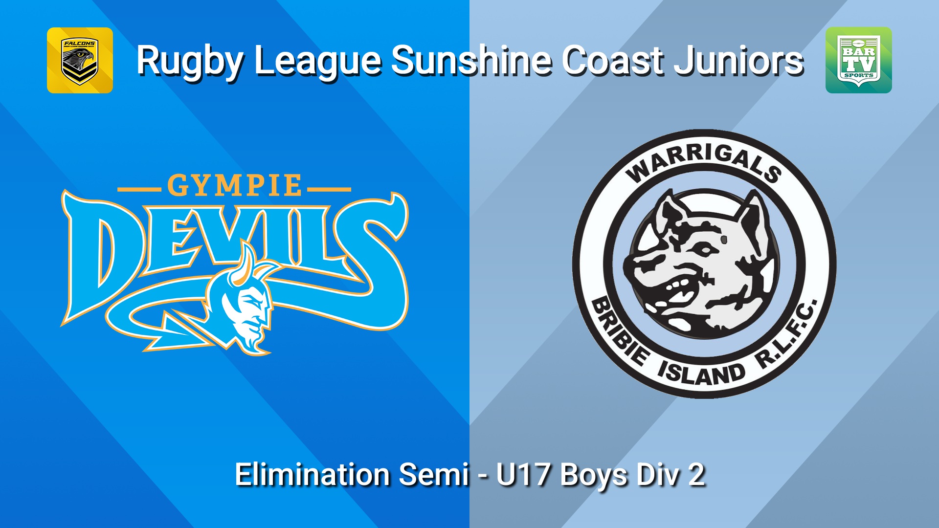 260822-video-Sunshine Coast Junior Rugby League Elimination Semi - U17 Boys Div 2 - Gympie Devils JRL v Bribie Island Warrigals JRL Slate Image