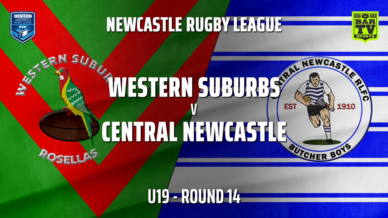 210711-Newcastle Round 14 - U19 - Western Suburbs Rosellas v Central Newcastle Slate Image