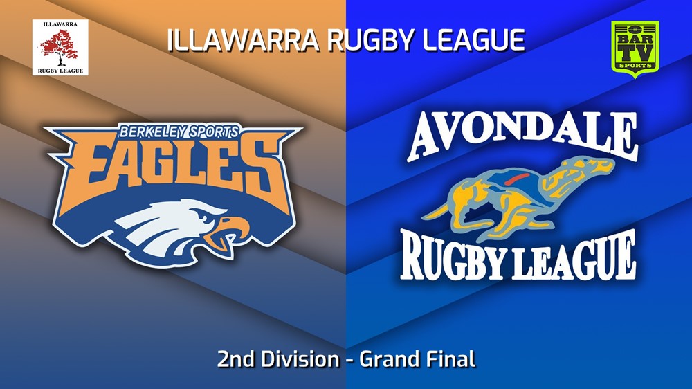 230902-Illawarra Grand Final - 2nd Division - Berkeley Eagles v Avondale Greyhounds Slate Image