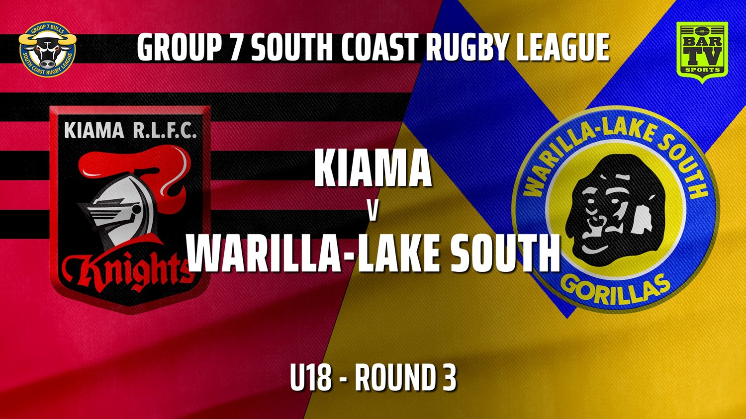 210502-Group 7 RL Round 3 - U18 - Kiama Knights v Warilla-Lake South Slate Image