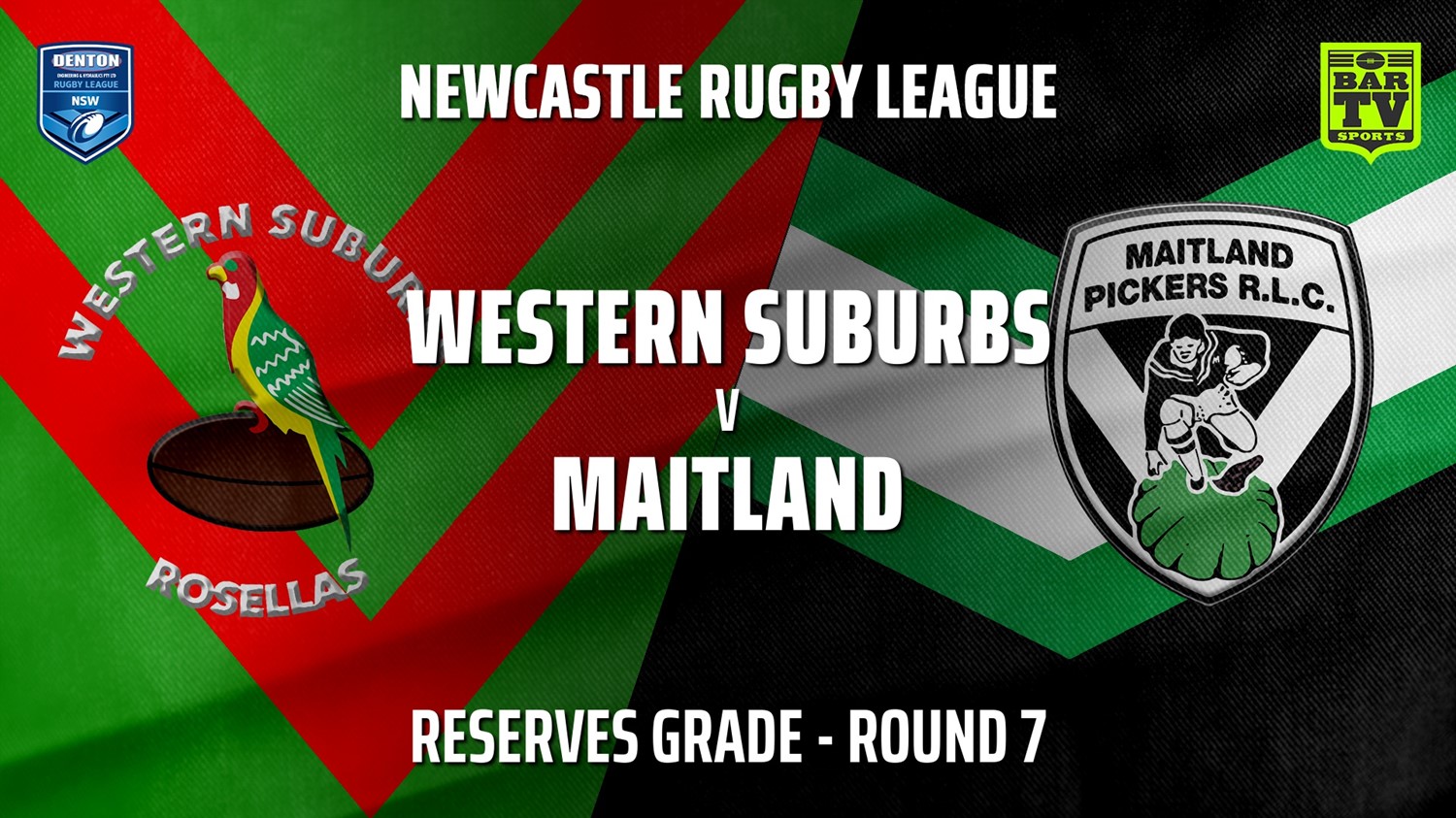 210508-Newcastle Rugby League Round 7 - Reserves Grade - Western Suburbs Rosellas v Maitland Pickers Slate Image
