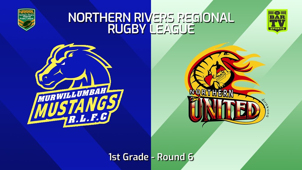 240512-video-Northern Rivers Round 6 - 1st Grade - Murwillumbah Mustangs v Northern United Slate Image