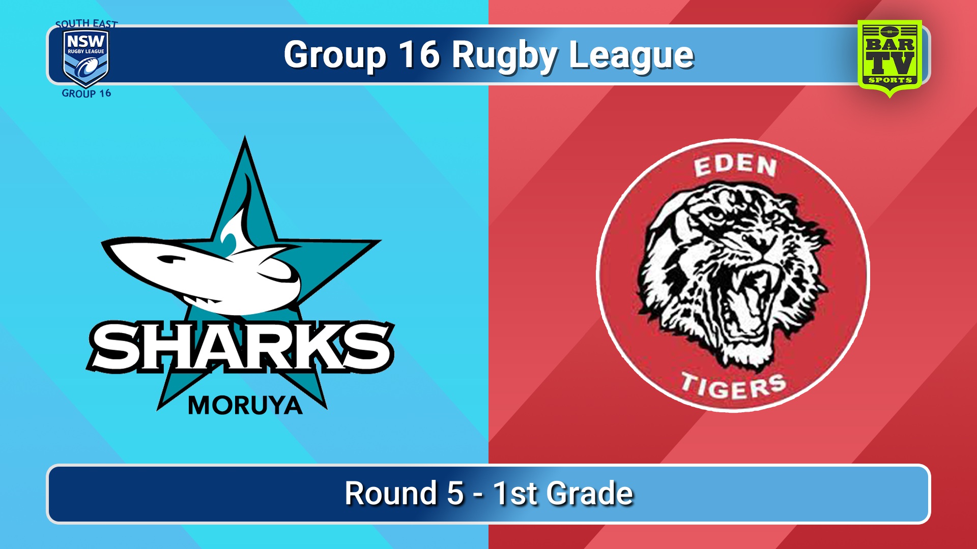 260524-video-Group 16 Rugby League  Round 5 - 1st Grade - Moruya Sharks v Eden Tigers Slate Image