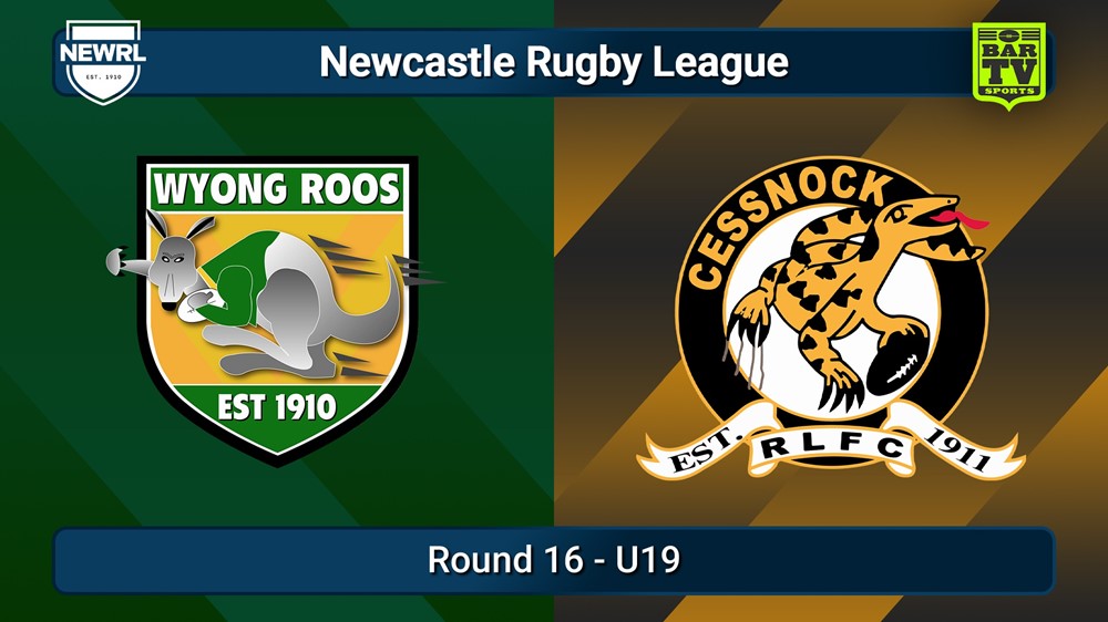 250810-video-Newcastle RL Round 16 - U19 - Wyong Roos v Cessnock Goannas Slate Image