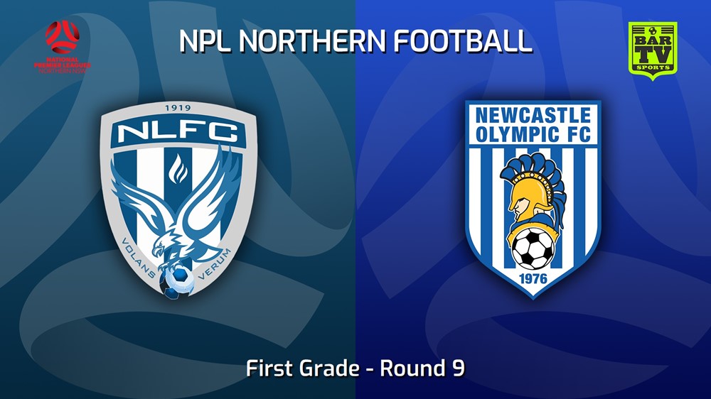 230428-NNSW NPLM Round 9 - New Lambton FC v Newcastle Olympic Slate Image