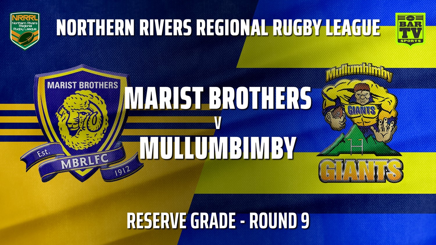 210704-Northern Rivers Round 9 - Reserve Grade - Lismore Marist Brothers Rams v Mullumbimby Giants Slate Image