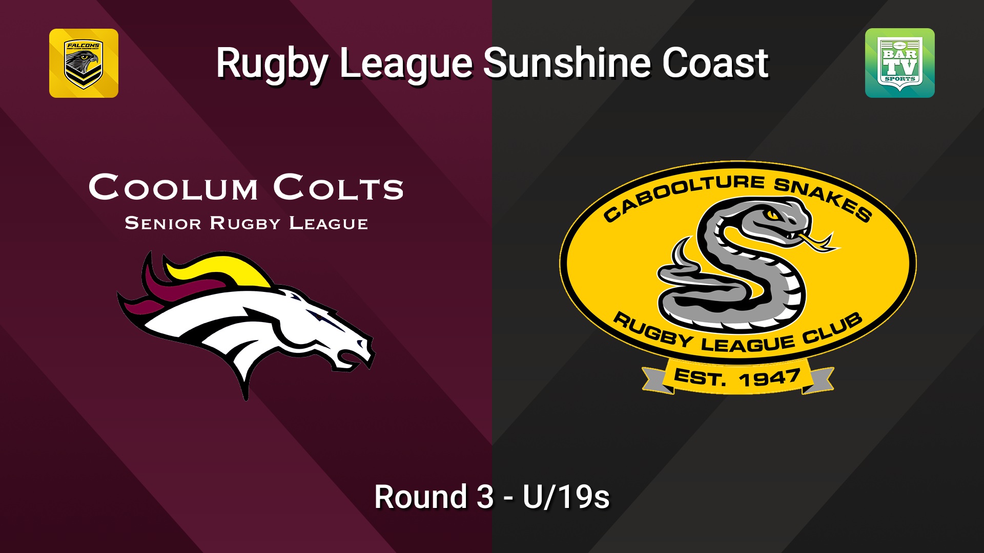 260418-video-Sunshine Coast RL Round 3 - U/19s - Coolum Colts v Caboolture Snakes Slate Image