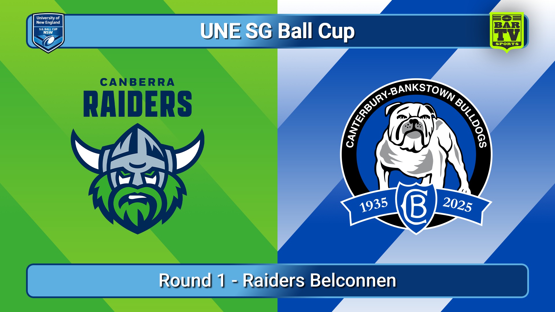 250201-video-UNE SG Ball Cup Round 1 - Canberra Raiders v Canterbury-Bankstown Bulldogs Slate Image