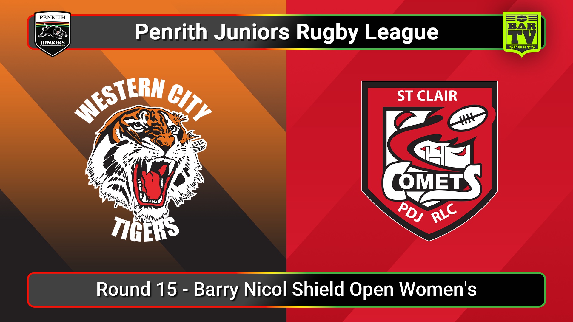 250727-video-Penrith & District Junior Rugby League Round 15 - Barry Nicol Shield Open Women's - Western City Tigers v St Clair Slate Image