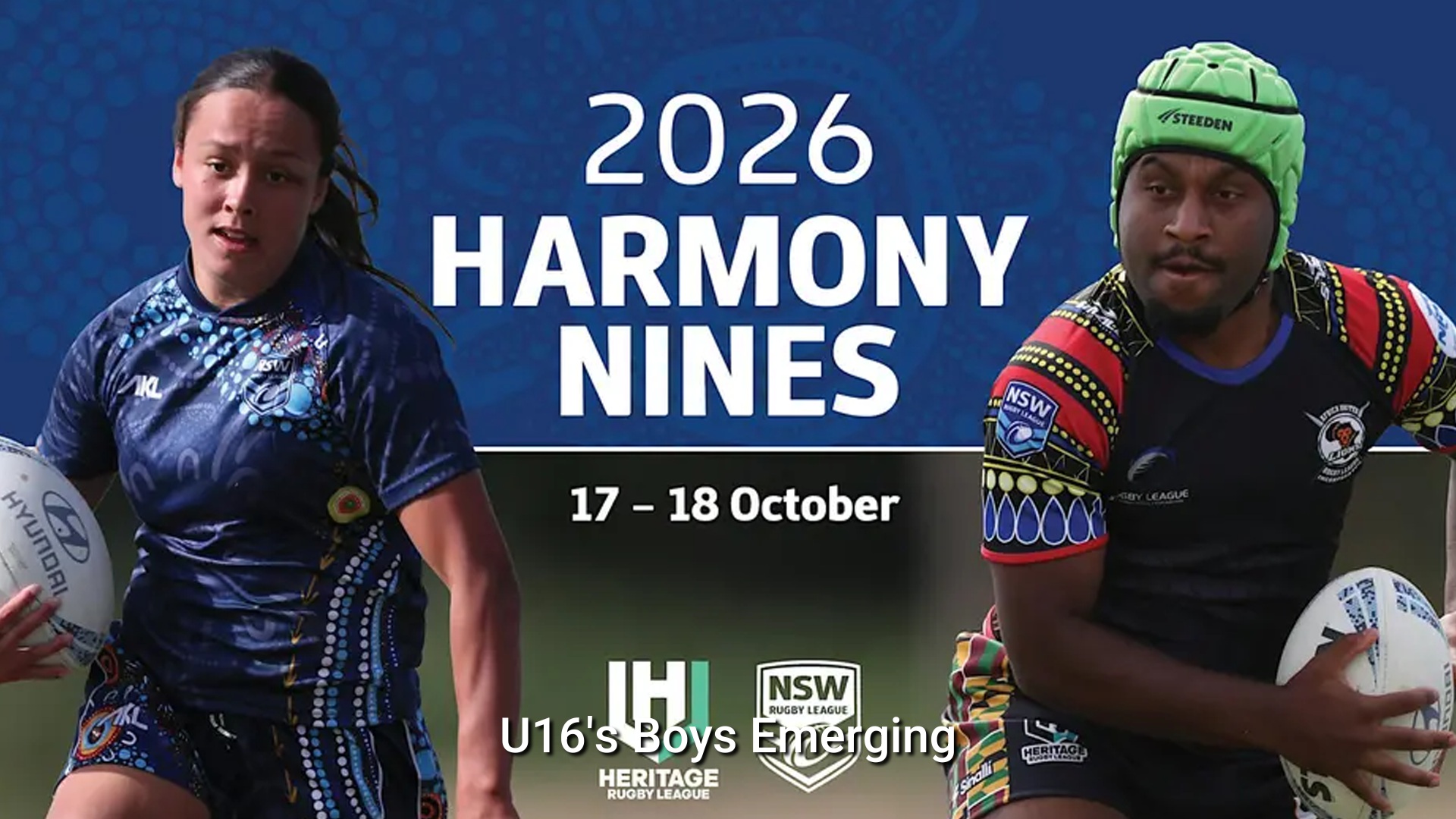 261017-video-Harmony 9's Rugby League Round 4 - U16's Boys Emerging - Malta v Philippines Admirals Slate Image