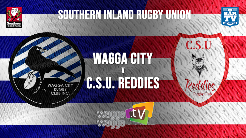 Southern Inland Rugby Union Round 1 - Wagga City v CSU Reddies Minigame Slate Image