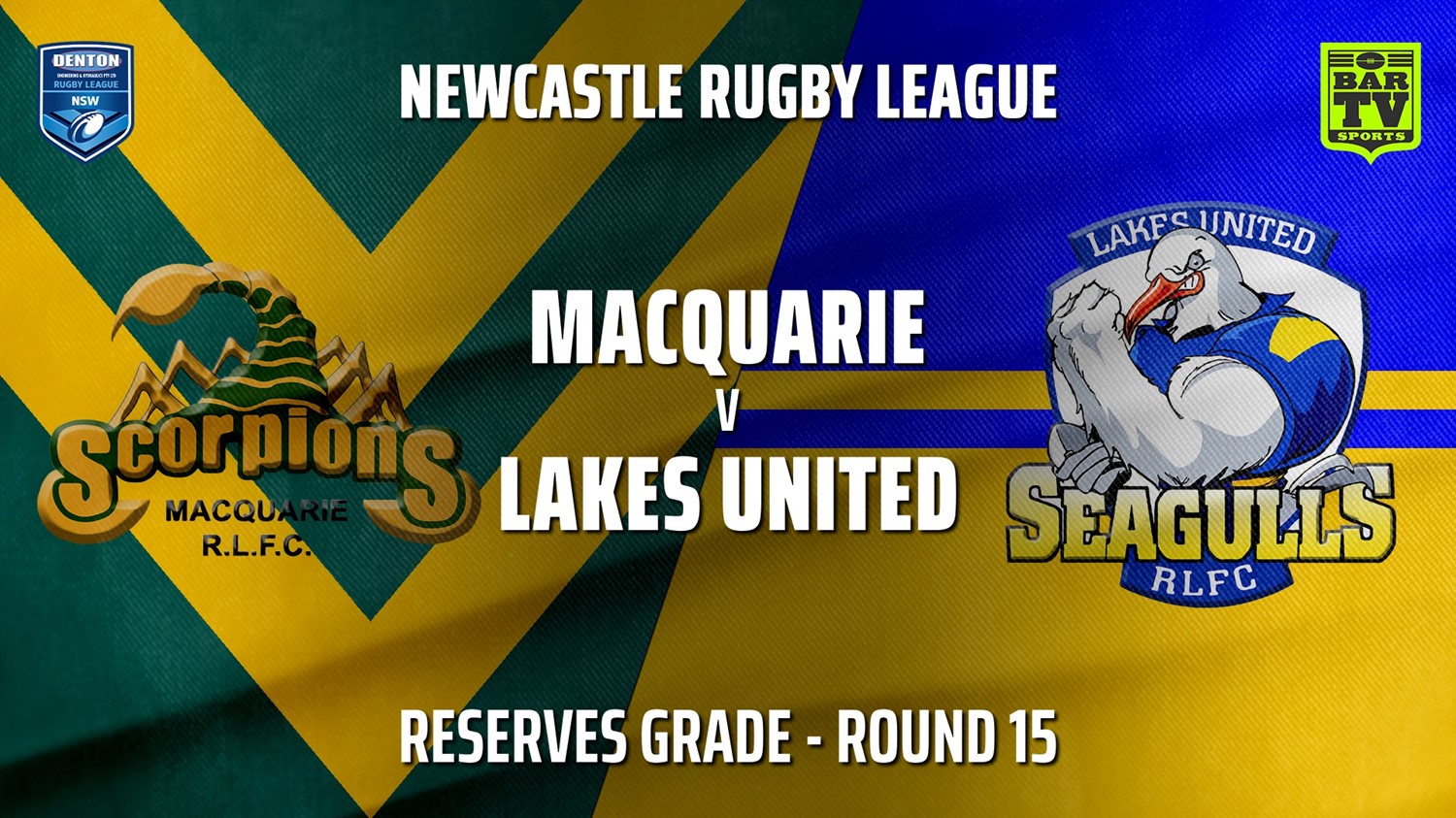 210717-Newcastle Round 15 - Reserves Grade - Macquarie Scorpions v Lakes United Slate Image