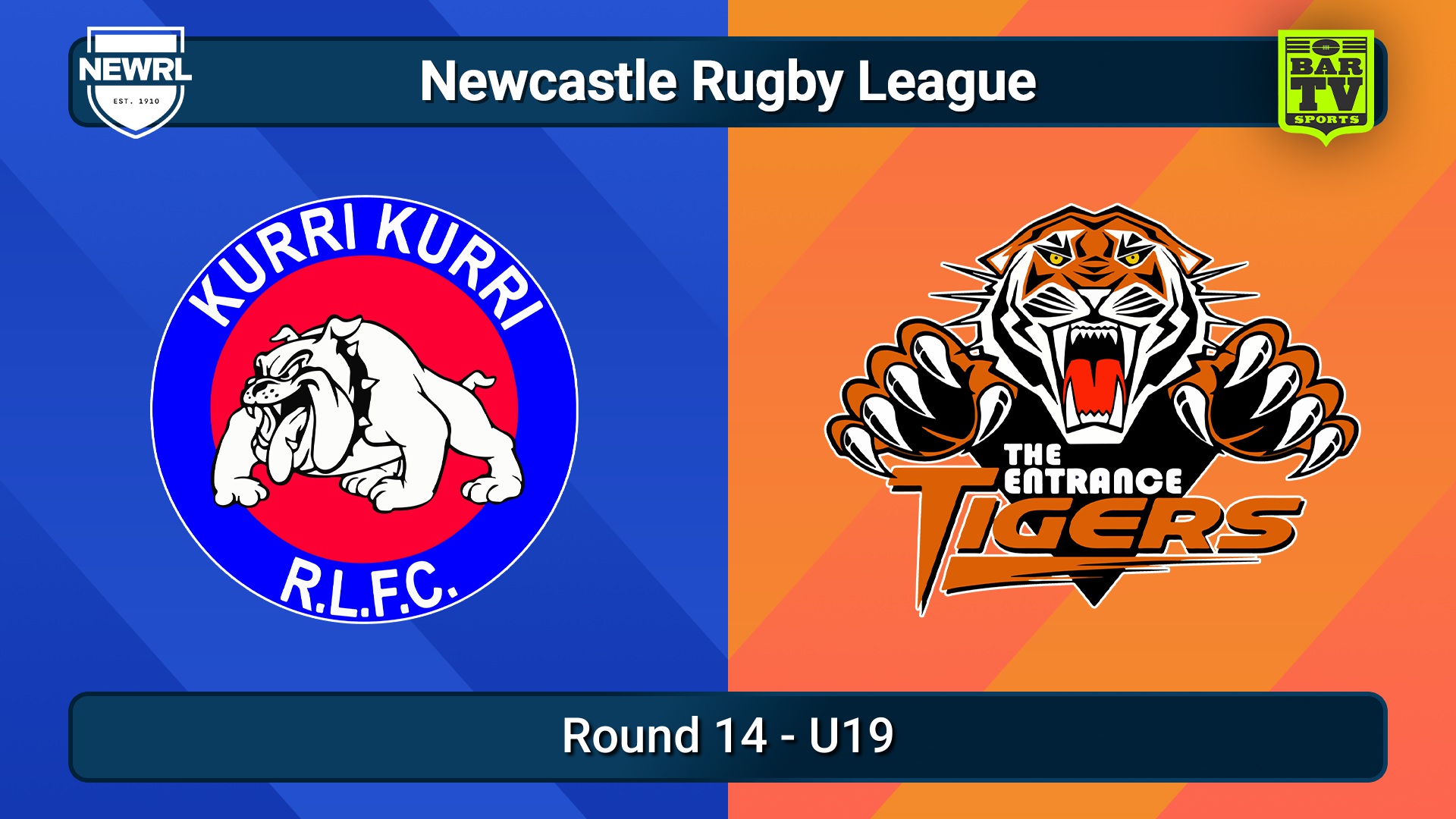 250719-video-Newcastle RL Round 14 - U19 - Kurri Kurri Bulldogs v The Entrance Tigers Minigame Slate Image