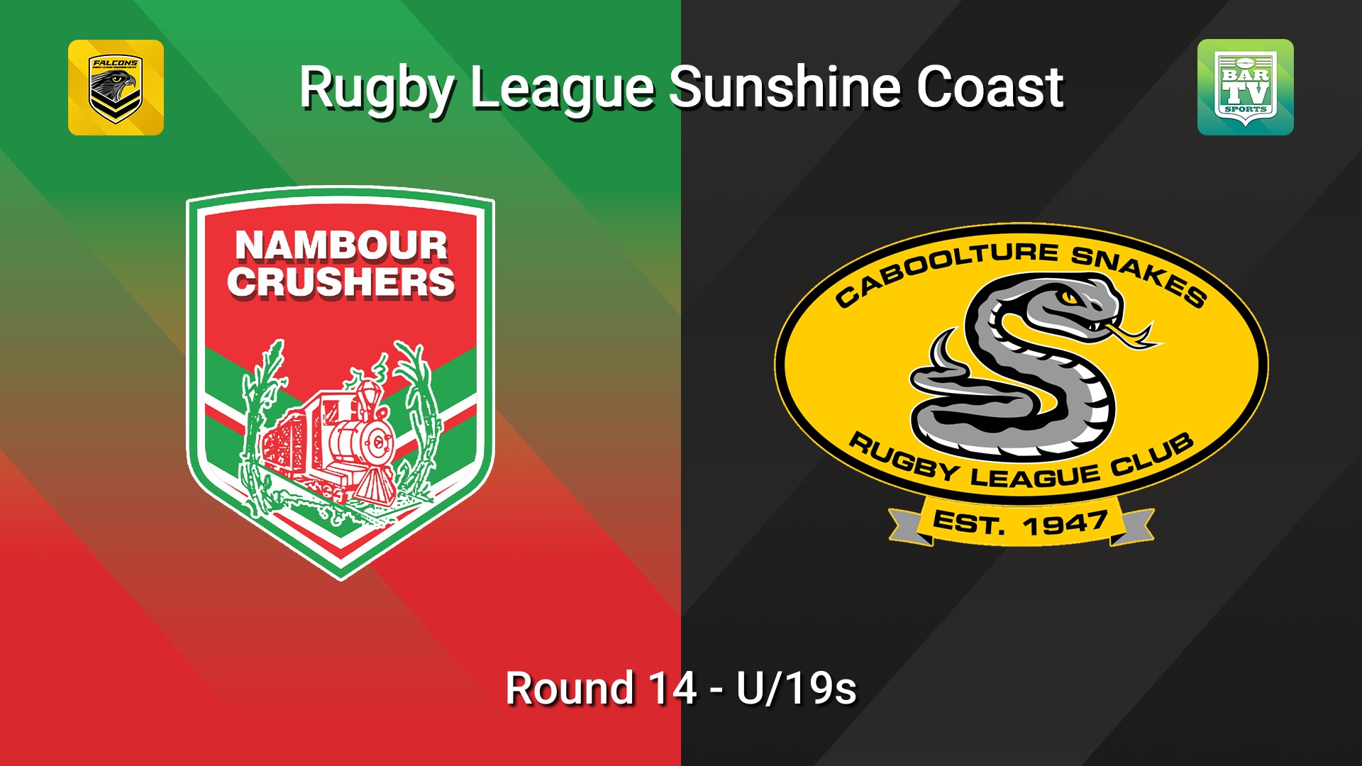 260718-video-Sunshine Coast RL Round 14 - U/19s - Nambour Crushers v Caboolture Snakes Slate Image