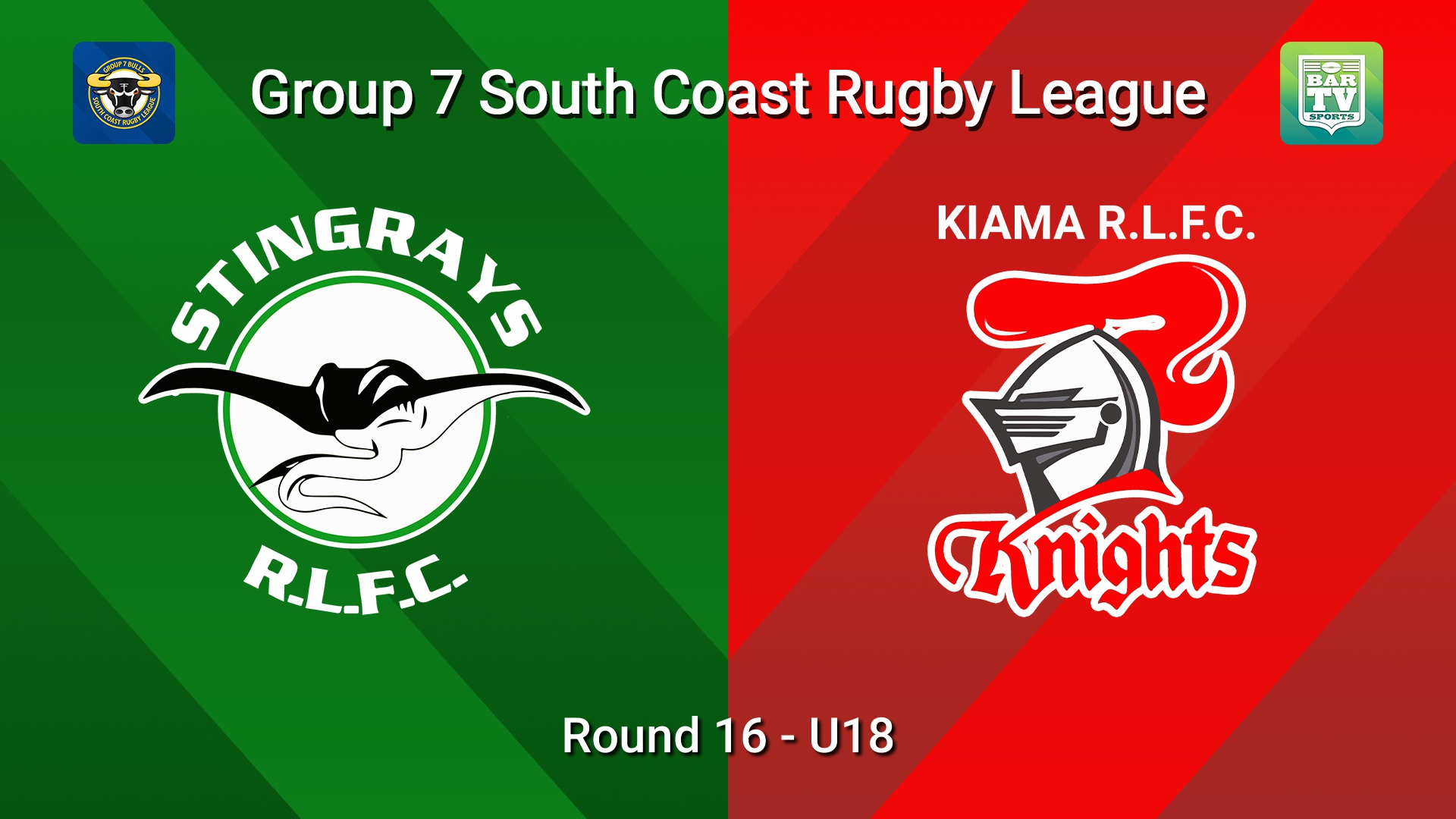 260822-video-South Coast Round 16 - U18 - Stingrays of Shellharbour v Kiama Knights Slate Image