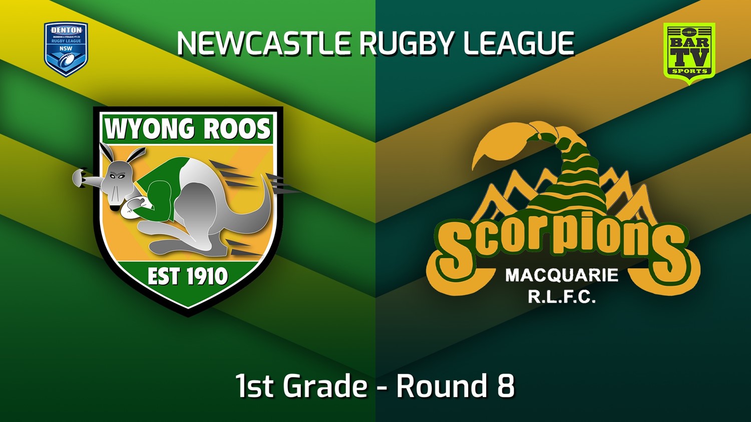 220521-Newcastle Round 8 - 1st Grade - Wyong Roos v Macquarie Scorpions Slate Image