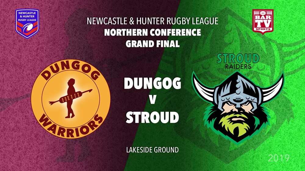 2019 Newcastle and Hunter RL Grand Final - Dungog Warriors RLFC v Stroud Slate Image