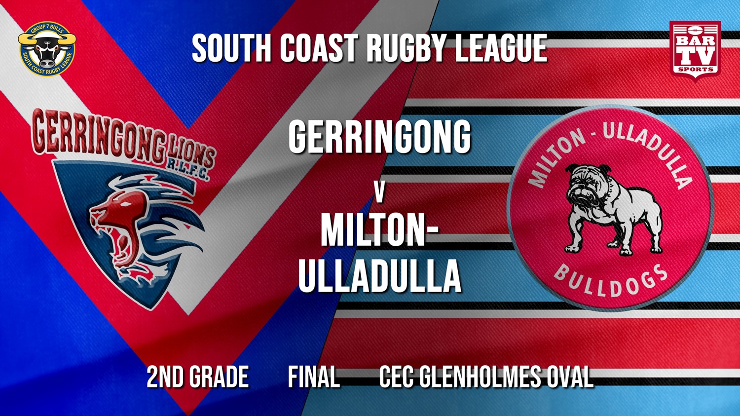 Group 7 RL Final - 2nd Grade - Gerringong v Milton-Ulladulla Bulldogs Slate Image