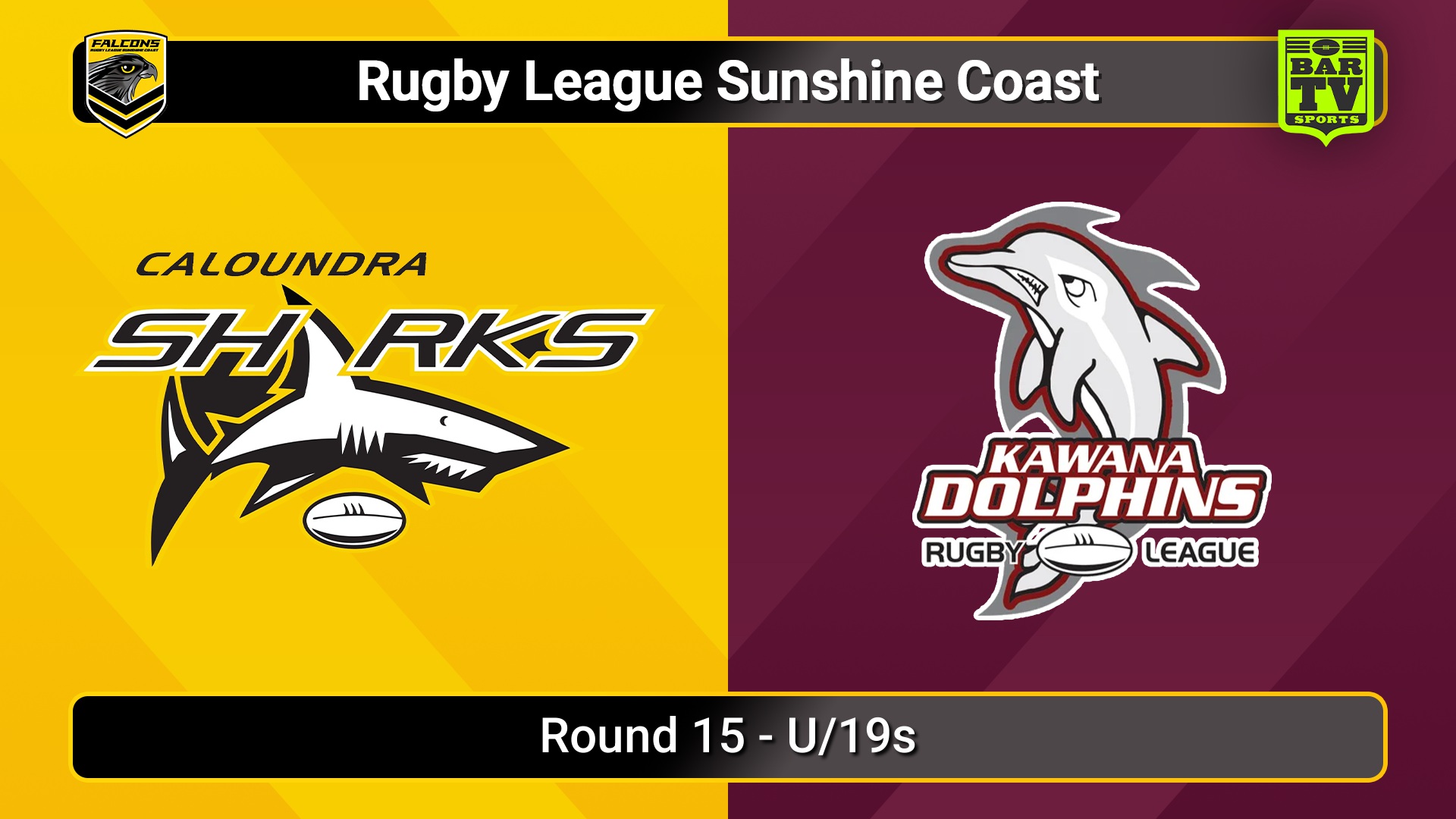 250726-video-Sunshine Coast RL Round 15 - U/19s - Caloundra Sharks v Kawana Dolphins Slate Image