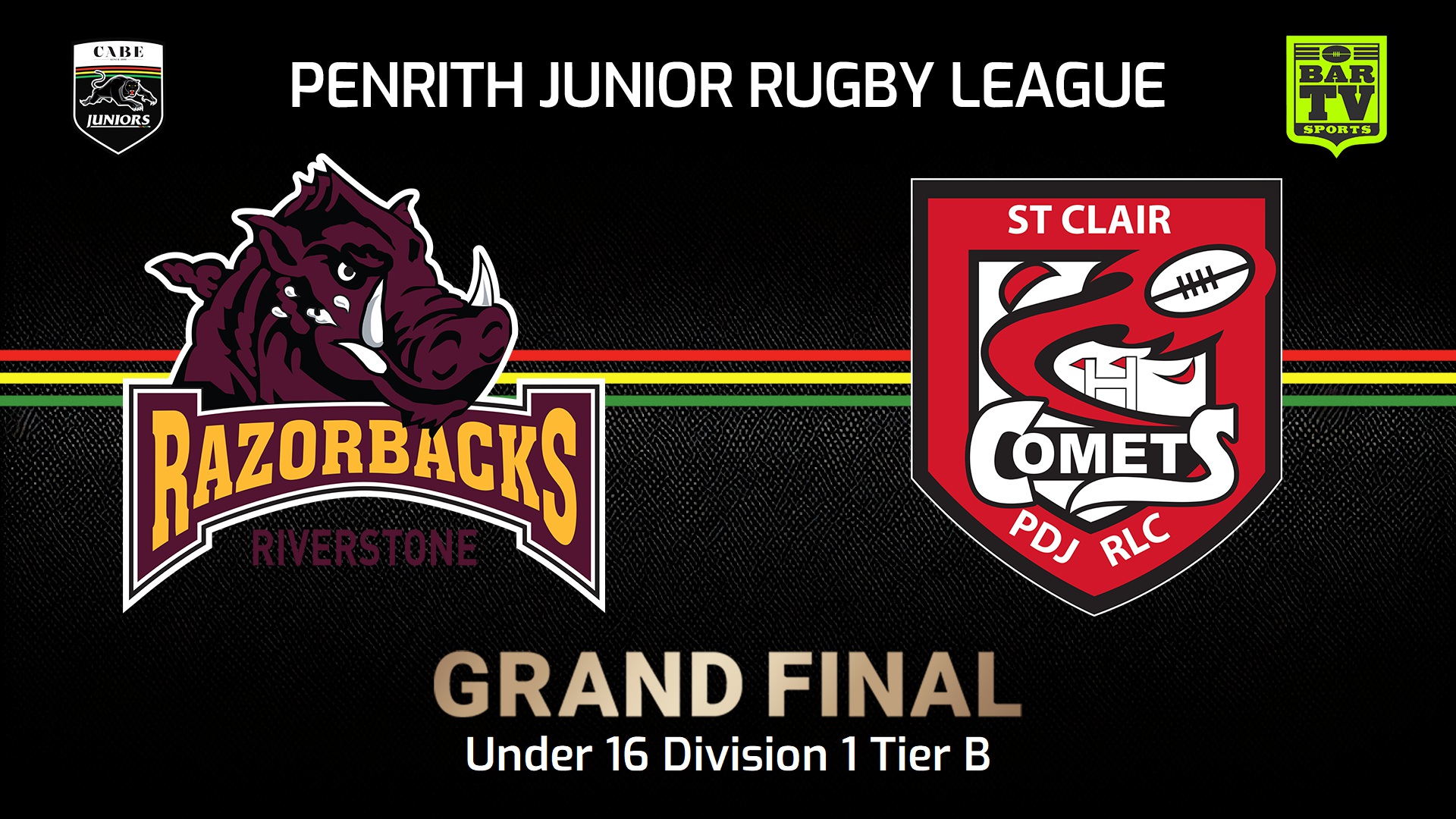 240907-video-Penrith & District Junior Rugby League Grand Final - U16 Div 1B - Riverstone Razorbacks v St Clair Slate Image