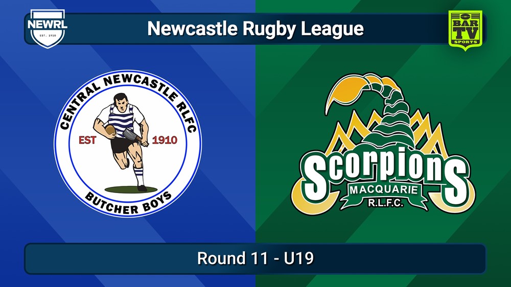 250629-video-Newcastle RL Round 11 - U19 - Central Newcastle v Macquarie Scorpions Slate Image