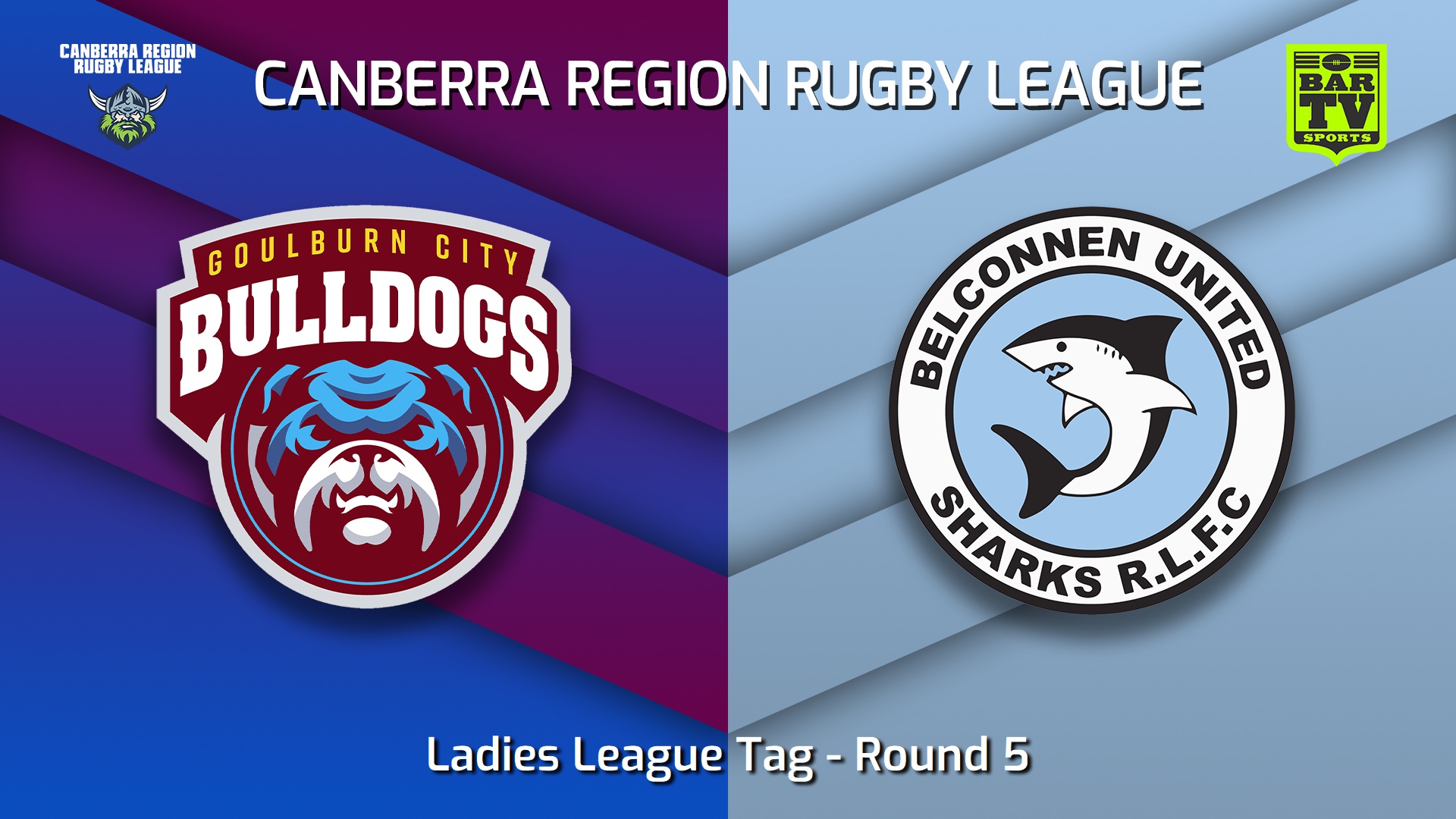 230513-Canberra Round 5 - Ladies League Tag - Goulburn City Bulldogs v Belconnen United Sharks Slate Image