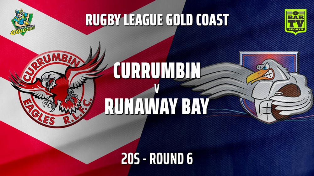 210613-Gold Coast Round 6 - 20s - Currumbin Eagles v Runaway Bay Slate Image