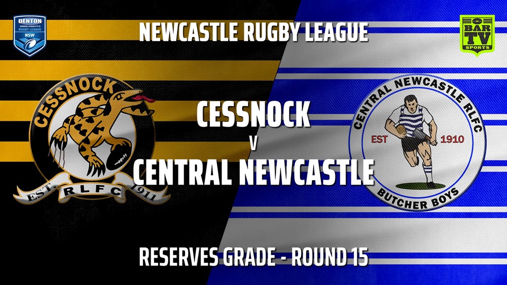 210717-Newcastle Round 15 - Reserves Grade - Cessnock Goannas v Central Newcastle Slate Image