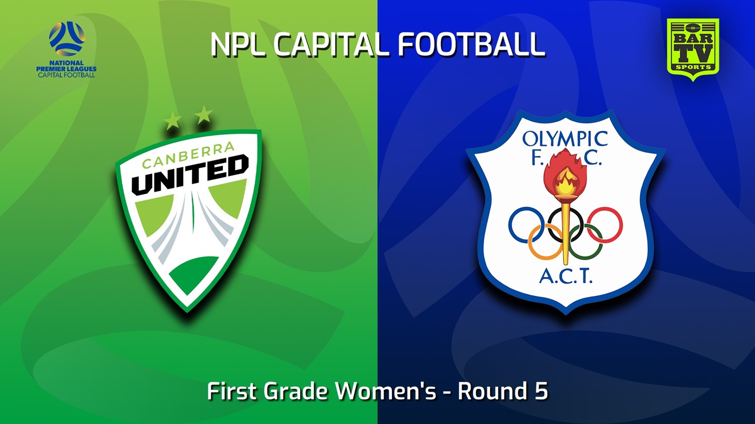 230507-Capital Womens Round 5 - Canberra United Academy v Canberra Olympic FC (women) Minigame Slate Image