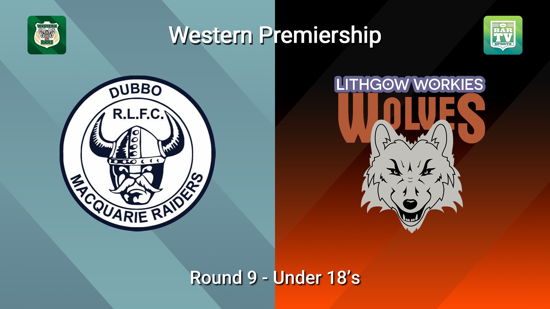 260621-video-Western Premiership Round 9 - Under 18’s - Dubbo Macquarie Raiders v Lithgow Workies Wolves Slate Image