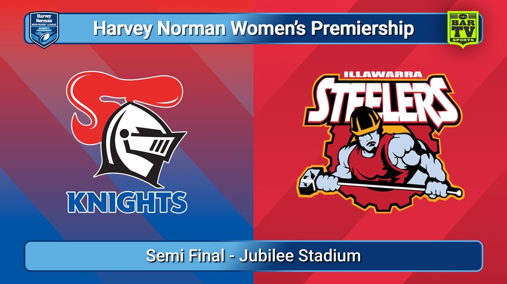 250920-video-Harvey Norman NSW Women's Premiership Semi Final - Newcastle Knights v Illawarra Steelers Slate Image