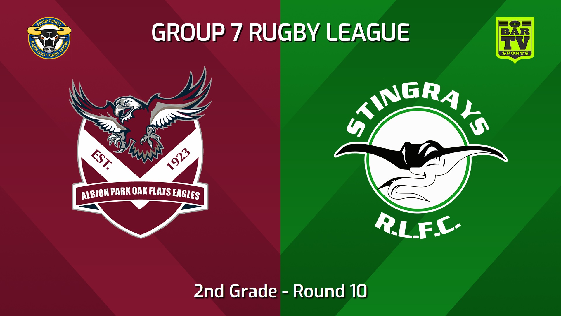 240616-video-South Coast Round 10 - 2nd Grade - Albion Park Oak Flats Eagles v Stingrays of Shellharbour Slate Image