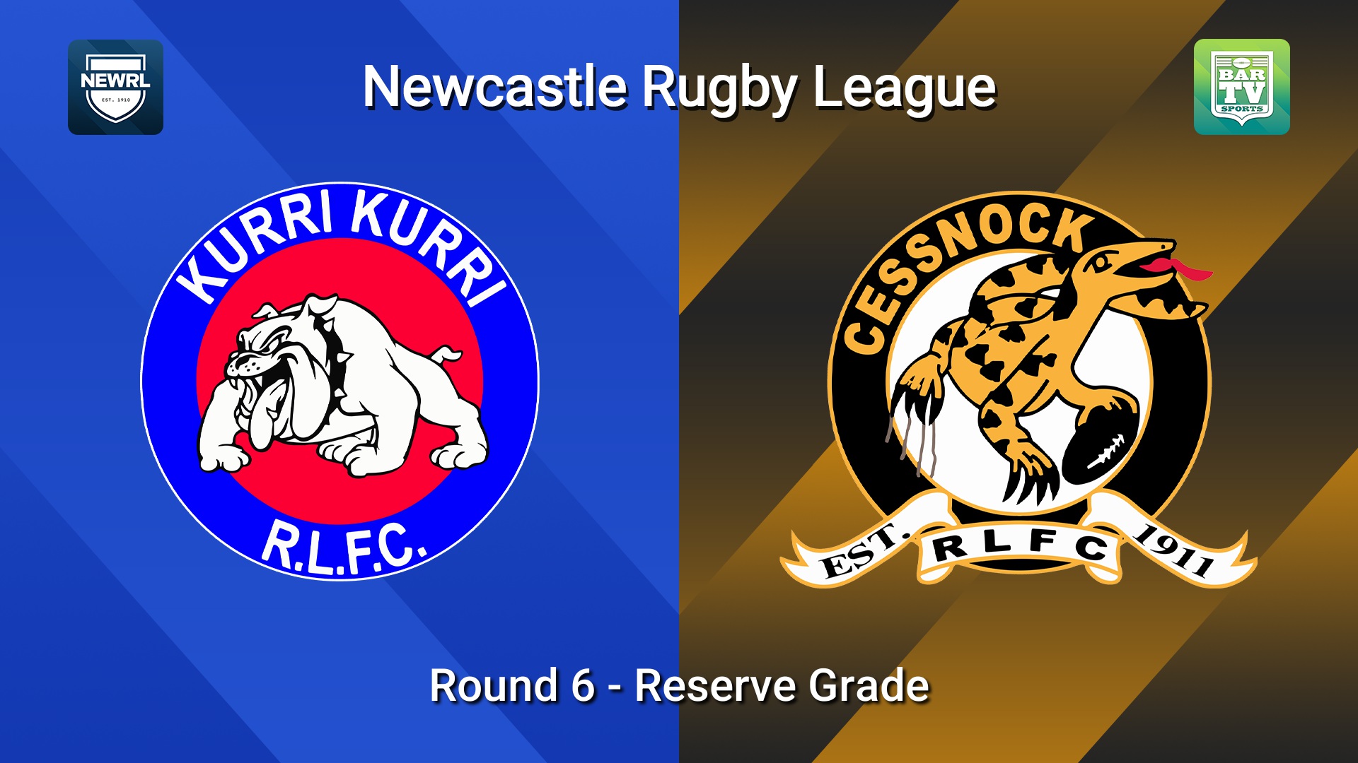 260523-video-Newcastle RL Round 6 - Reserve Grade - Kurri Kurri Bulldogs v Cessnock Goannas Slate Image