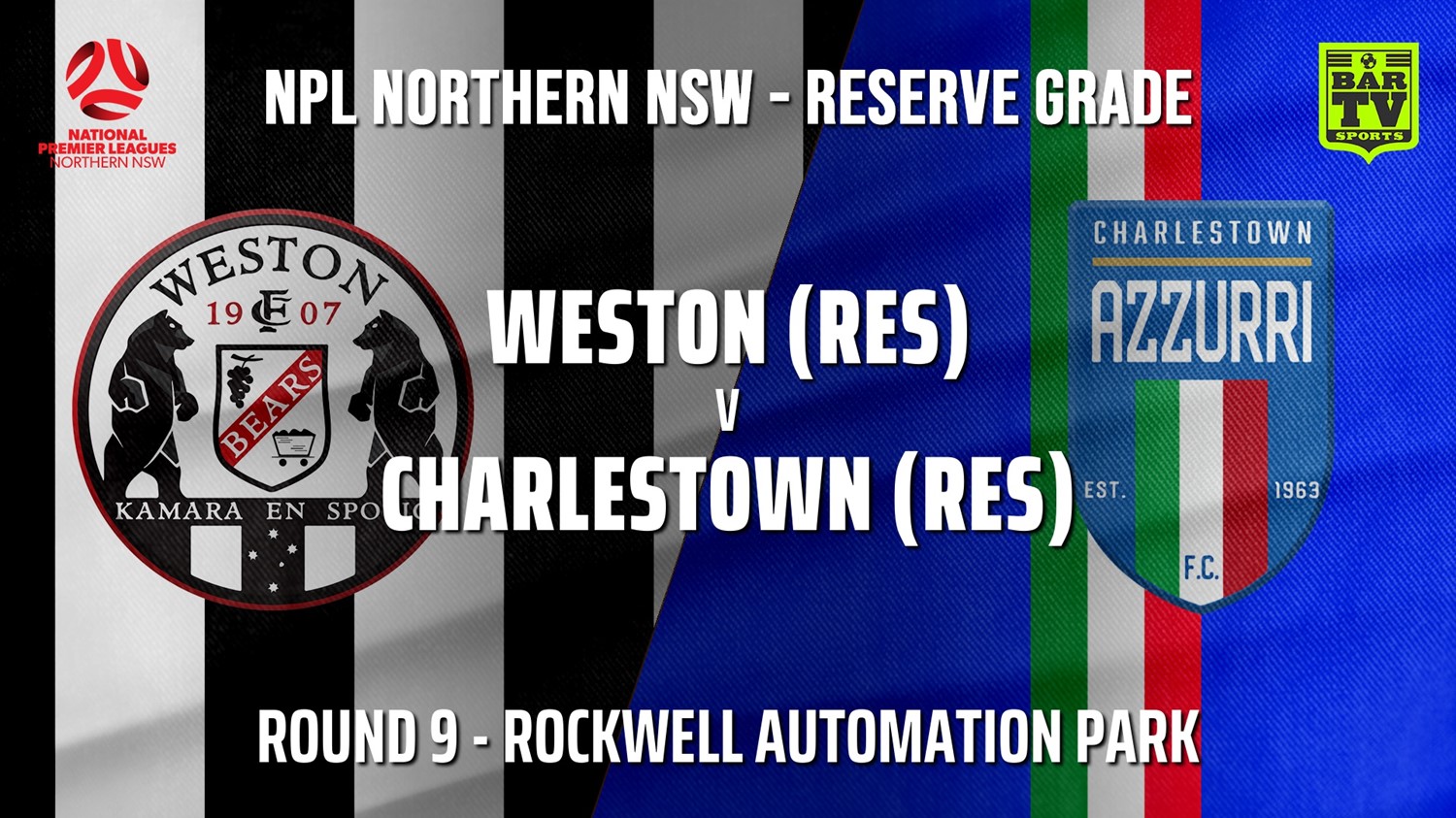 210529-NPL NNSW RES Round 9  - Weston Workers FC v Charlestown Azzurri FC Minigame Slate Image