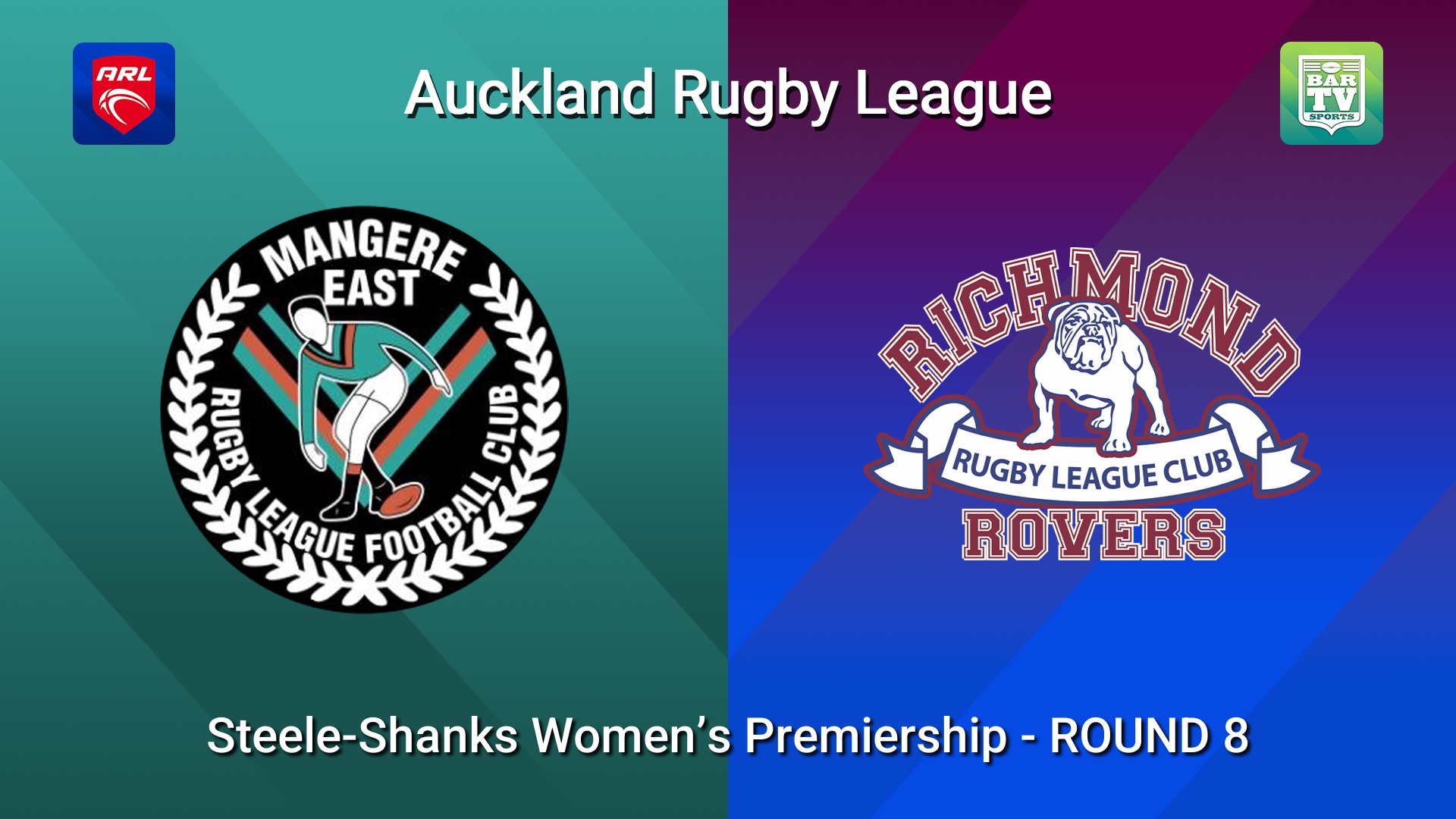 260613-video-Auckland RL ROUND 8 - Steele-Shanks Women’s Premiership - Mangere East Hawks v Richmond Rovers Slate Image