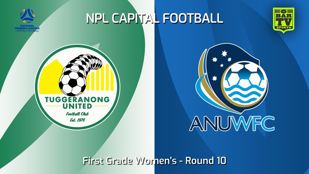 240712-video-Capital Womens Round 10 - Tuggeranong United FC W v ANU WFC Slate Image