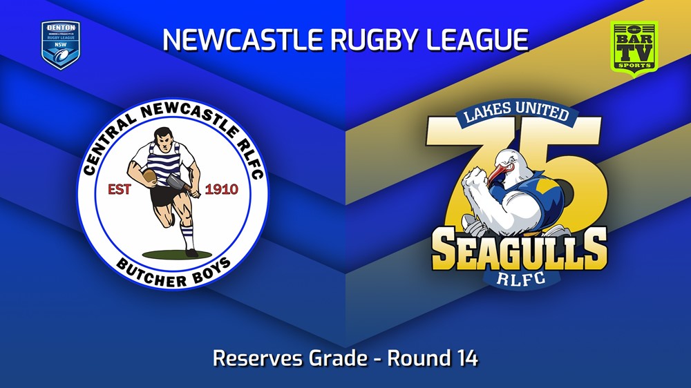 220703-Newcastle Round 14 - Reserves Grade - Central Newcastle v Lakes United Slate Image