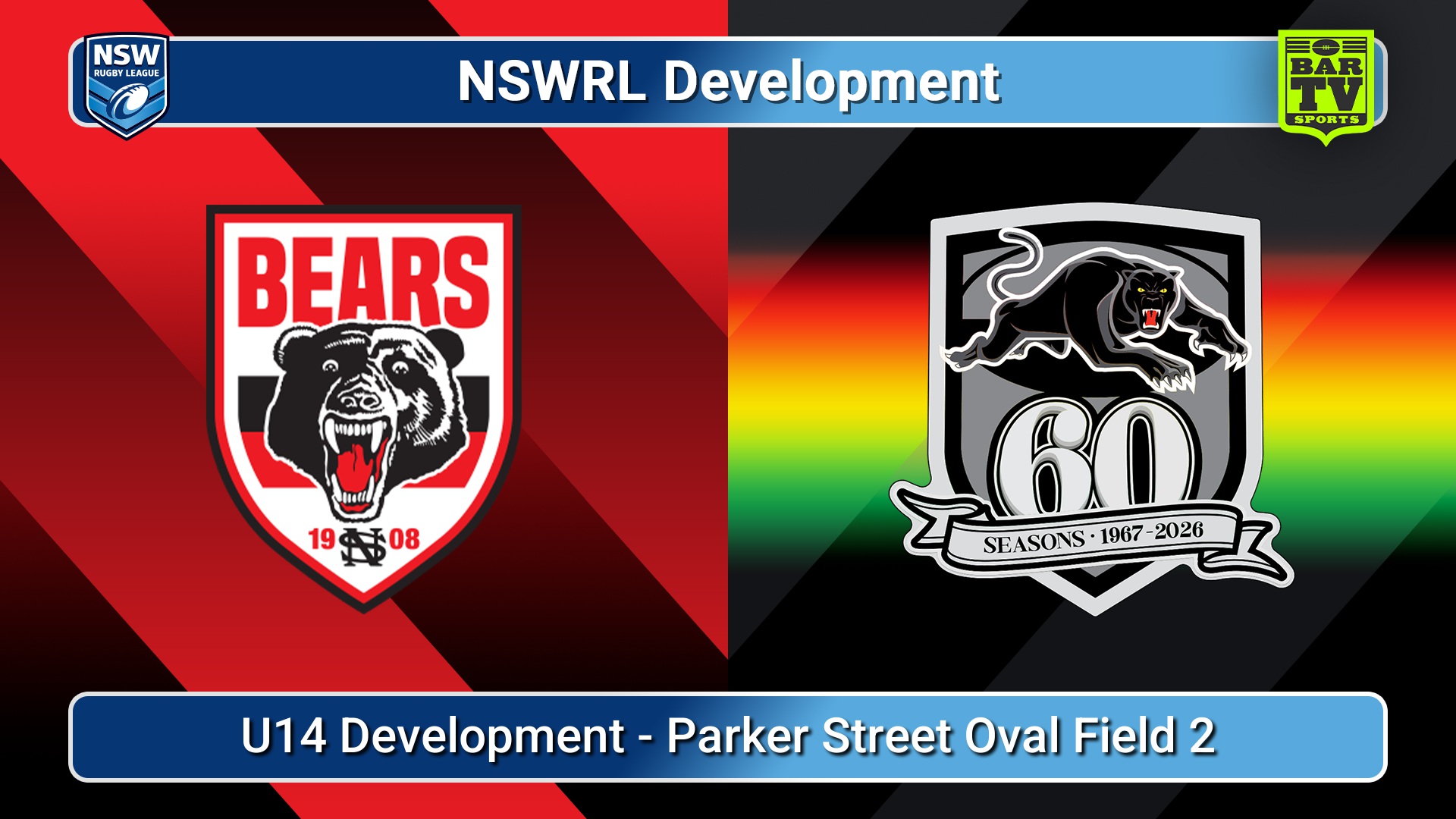 260716-video-NSWRL Development Game 18 - U14 Development - North Sydney Bears v Penrith Panthers Slate Image