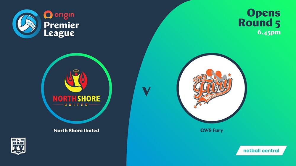 NSW Prem League Round 5 - Opens - North Shore United v GWS Fury Minigame Slate Image