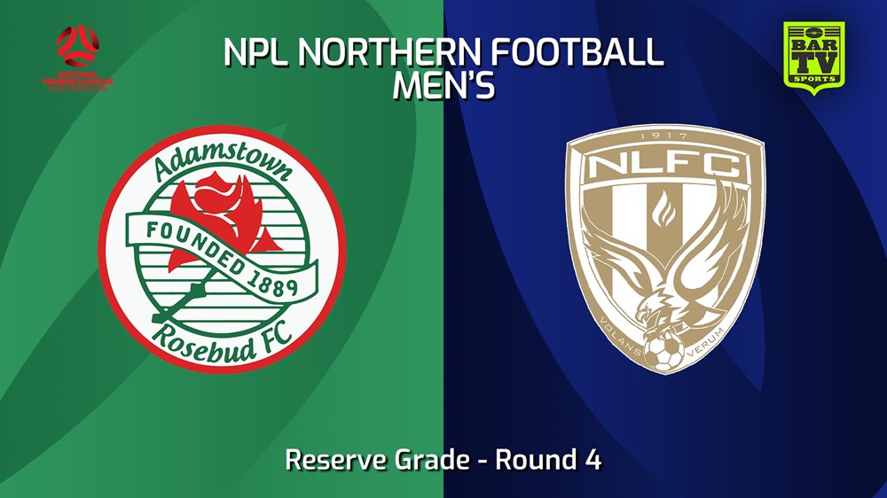 240316-NNSW NPLM Res Round 4 - Adamstown Rosebud FC Res v New Lambton FC Res Minigame Slate Image