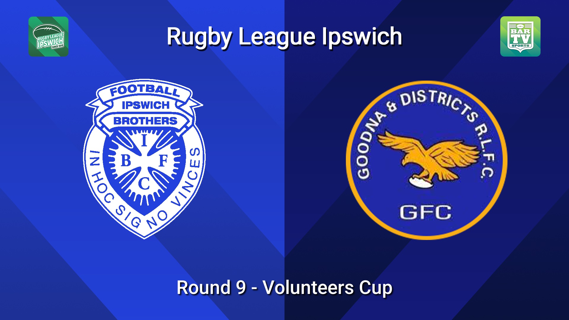 260530-video-Rugby League Ipswich Round 9 - Volunteers Cup - Brothers Ipswich v Goodna Slate Image