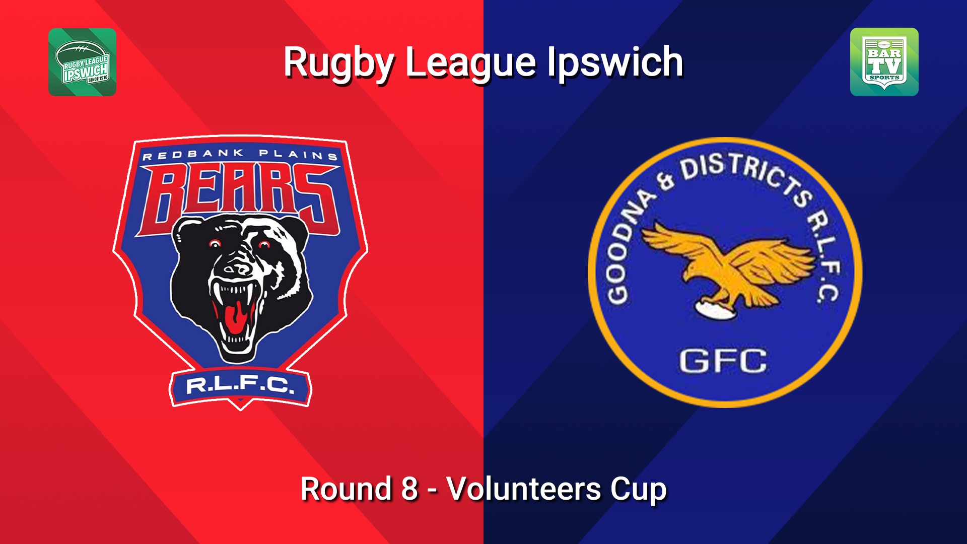 260523-video-Rugby League Ipswich Round 8 - Volunteers Cup - Redbank Plains Bears v Goodna Slate Image