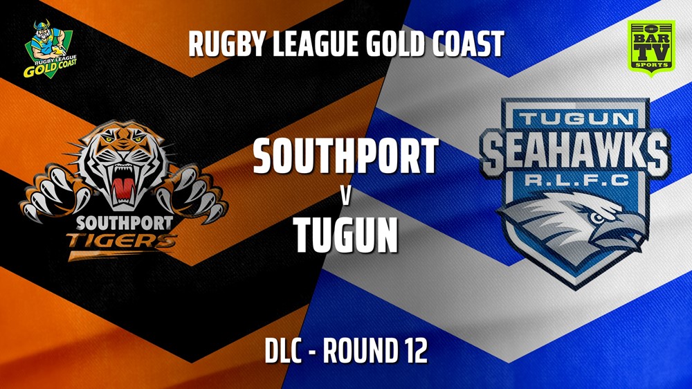 210905-Gold Coast Round 12 - DLC - Southport Tigers v Tugun Seahawks Slate Image