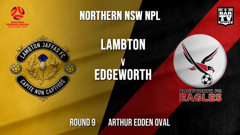 NPL - NNSW Round 9 - Lambton Jaffas FC v Edgeworth Eagles FC Slate Image