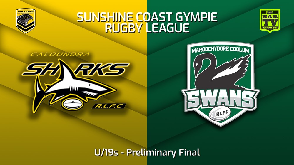230902-Sunshine Coast RL Preliminary Final - U/19s - Caloundra Sharks v Maroochydore Swans Slate Image