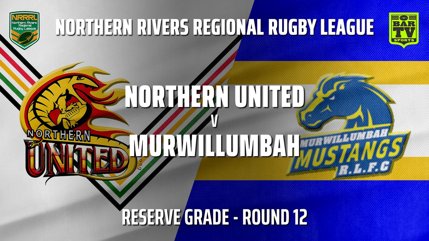 210724-Northern Rivers Round 12 - Reserve Grade - Northern United v Murwillumbah Mustangs Slate Image