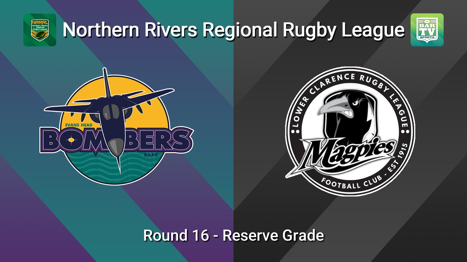 260816-video-Northern Rivers Round 16 - Reserve Grade - Evans Head Bombers v Lower Clarence Magpies Slate Image